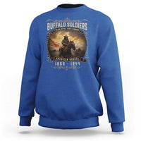 Buffalo Soldiers Sweatshirt American Heros Cavalry Black History