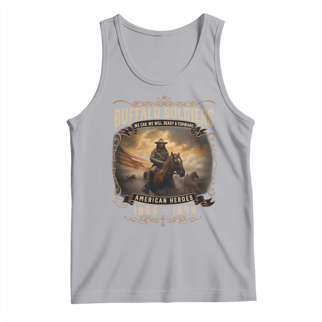 Buffalo Soldiers Tank Top American Heros Cavalry Black History