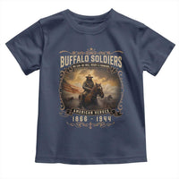Buffalo Soldiers Toddler T Shirt American Heros Cavalry Black History