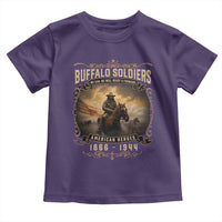 Buffalo Soldiers Toddler T Shirt American Heros Cavalry Black History