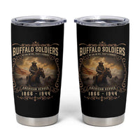 Buffalo Soldiers Tumbler Cup American Heros Cavalry Black History - Wonder Print Shop