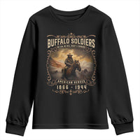 Buffalo Soldiers Youth Sweatshirt American Heros Cavalry Black History