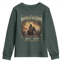 Buffalo Soldiers Youth Sweatshirt American Heros Cavalry Black History