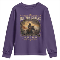 Buffalo Soldiers Youth Sweatshirt American Heros Cavalry Black History