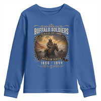 Buffalo Soldiers Youth Sweatshirt American Heros Cavalry Black History