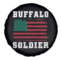 Buffalo Soldiers Spare Tire Cover African American Cavalry Black History
