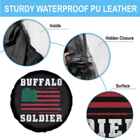 Buffalo Soldiers Spare Tire Cover African American Cavalry Black History