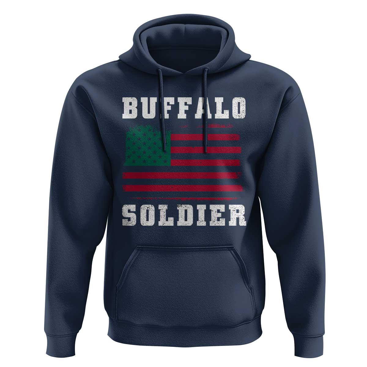 Buffalo Soldiers Hoodie African American Cavalry Black History