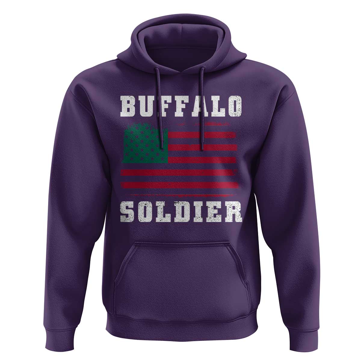 Buffalo Soldiers Hoodie African American Cavalry Black History