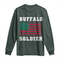 Buffalo Soldiers Long Sleeve Shirt African American Cavalry Black History