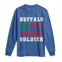 Buffalo Soldiers Long Sleeve Shirt African American Cavalry Black History