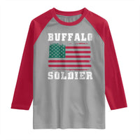 Buffalo Soldiers Raglan Shirt African American Cavalry Black History