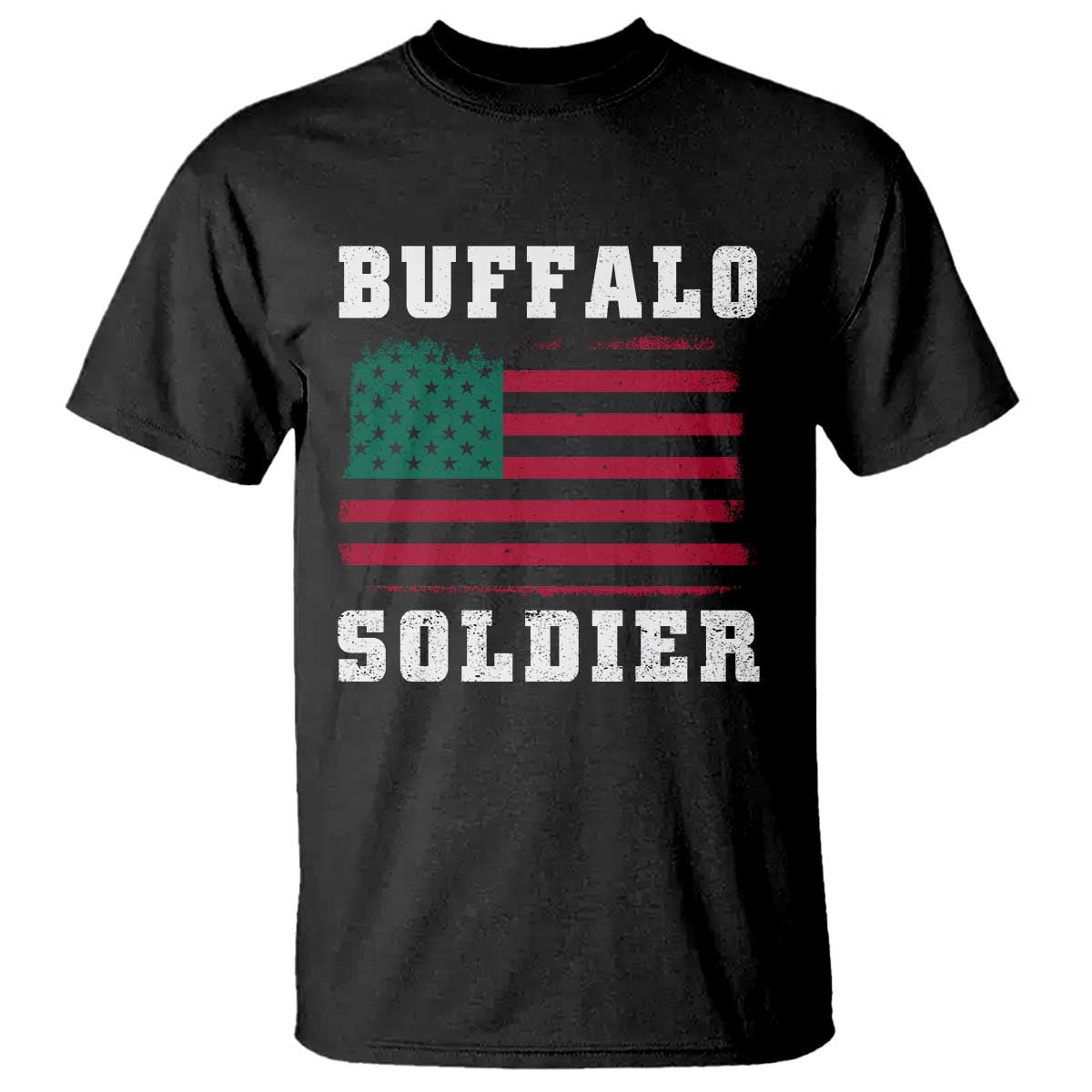 Buffalo Soldiers T Shirt African American Cavalry Black History