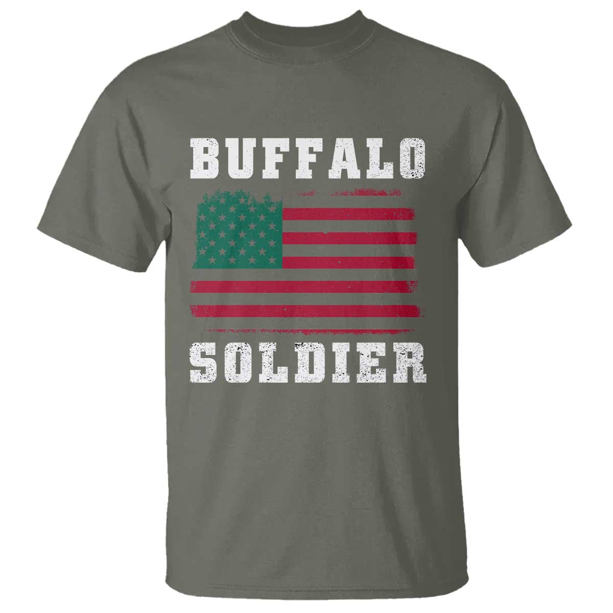 Buffalo Soldiers T Shirt African American Cavalry Black History
