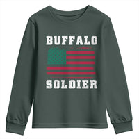 Buffalo Soldiers Youth Sweatshirt African American Cavalry Black History
