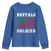 Buffalo Soldiers Youth Sweatshirt African American Cavalry Black History