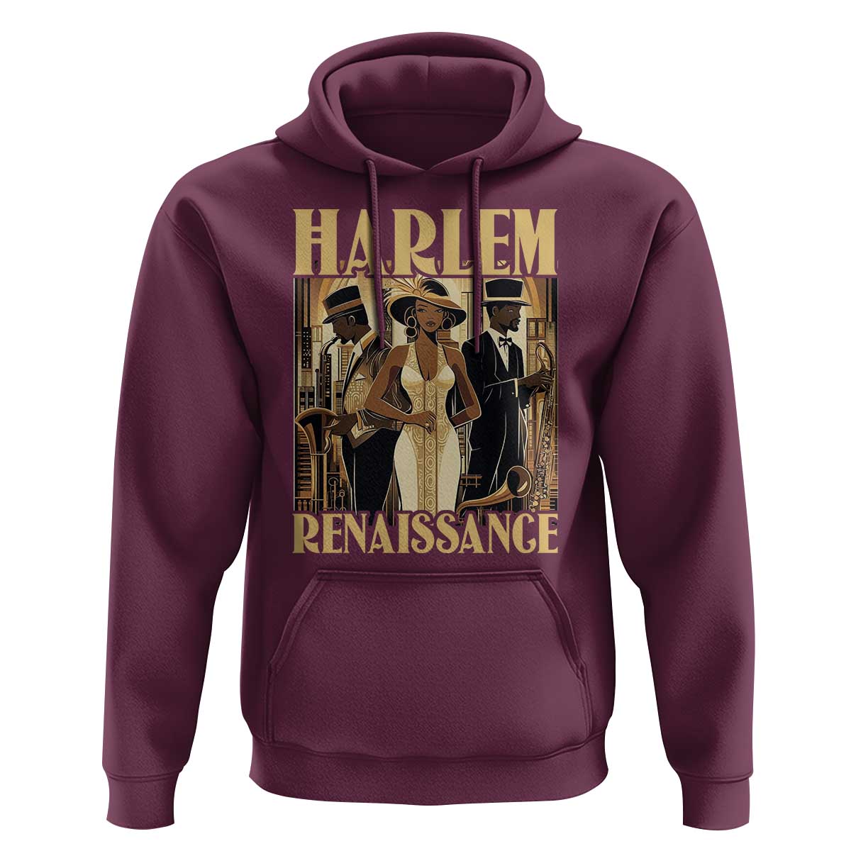 Harlem Renaissance Hoodie 1920s Black History Month