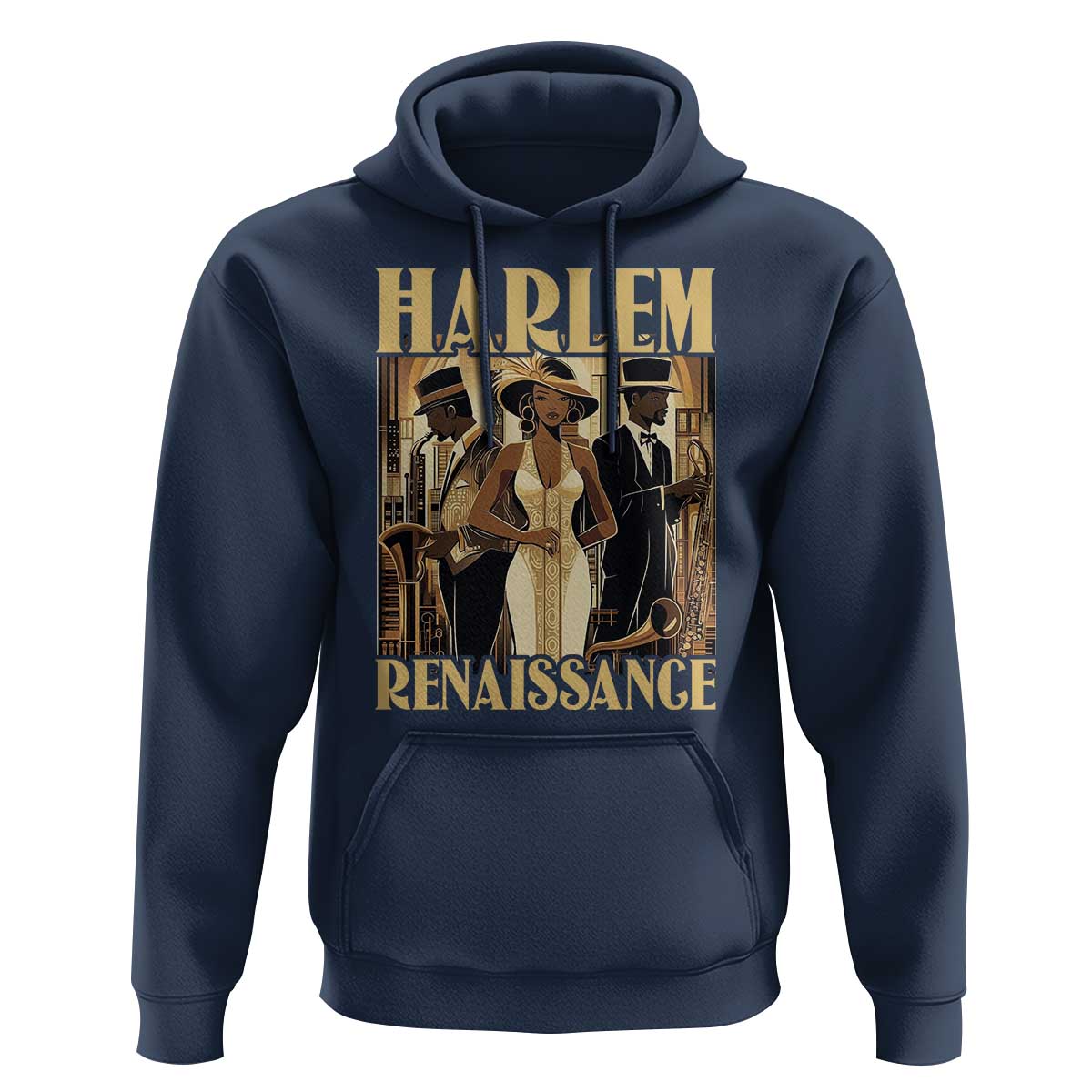 Harlem Renaissance Hoodie 1920s Black History Month