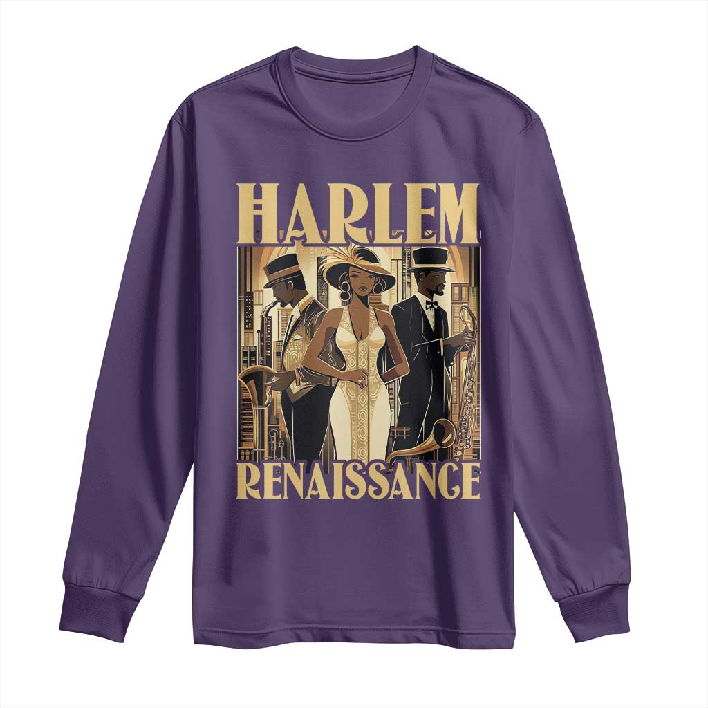 Harlem Renaissance Long Sleeve Shirt 1920s Black History Month