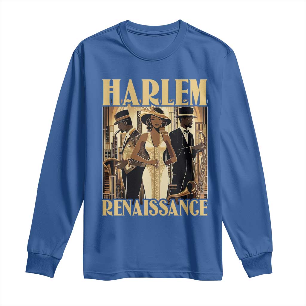 Harlem Renaissance Long Sleeve Shirt 1920s Black History Month