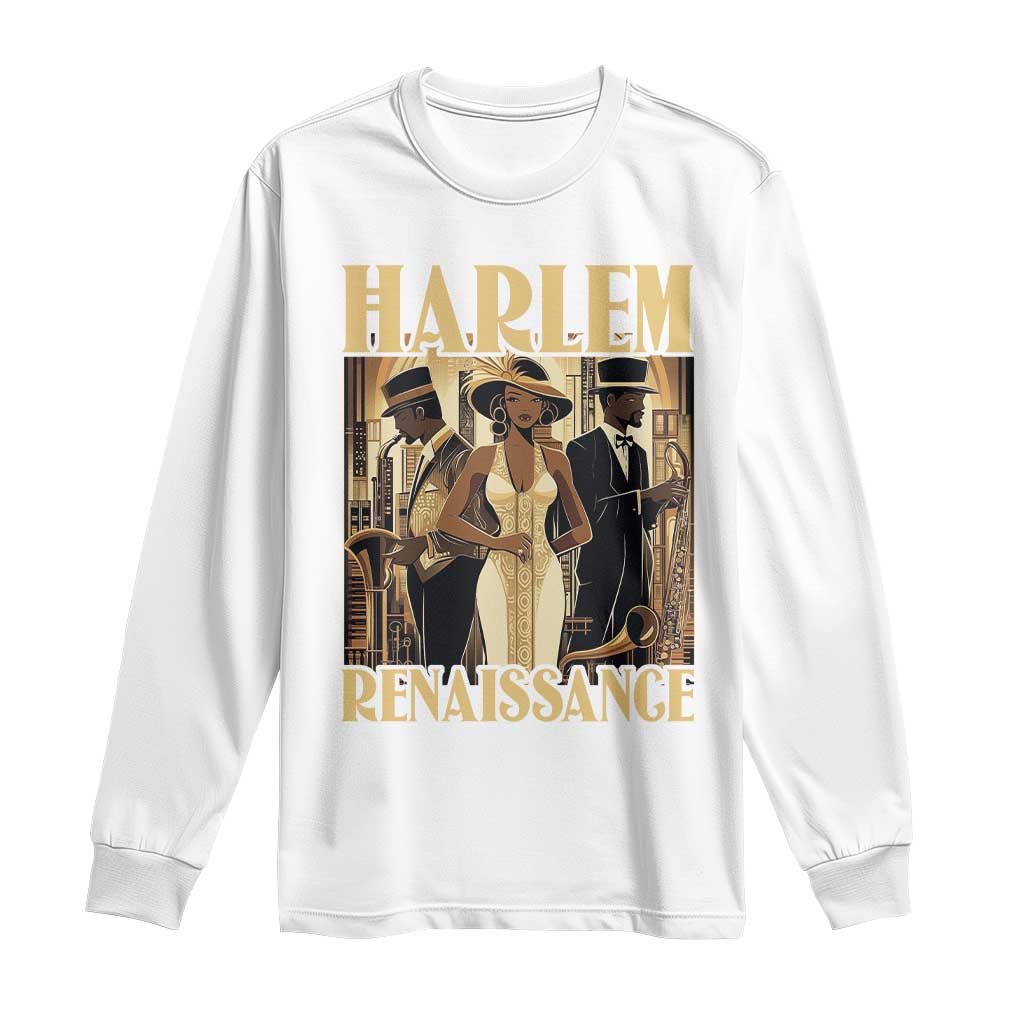 Harlem Renaissance Long Sleeve Shirt 1920s Black History Month
