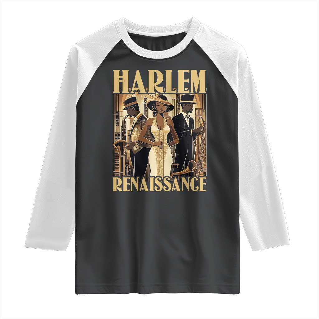 Harlem Renaissance Raglan Shirt 1920s Black History Month
