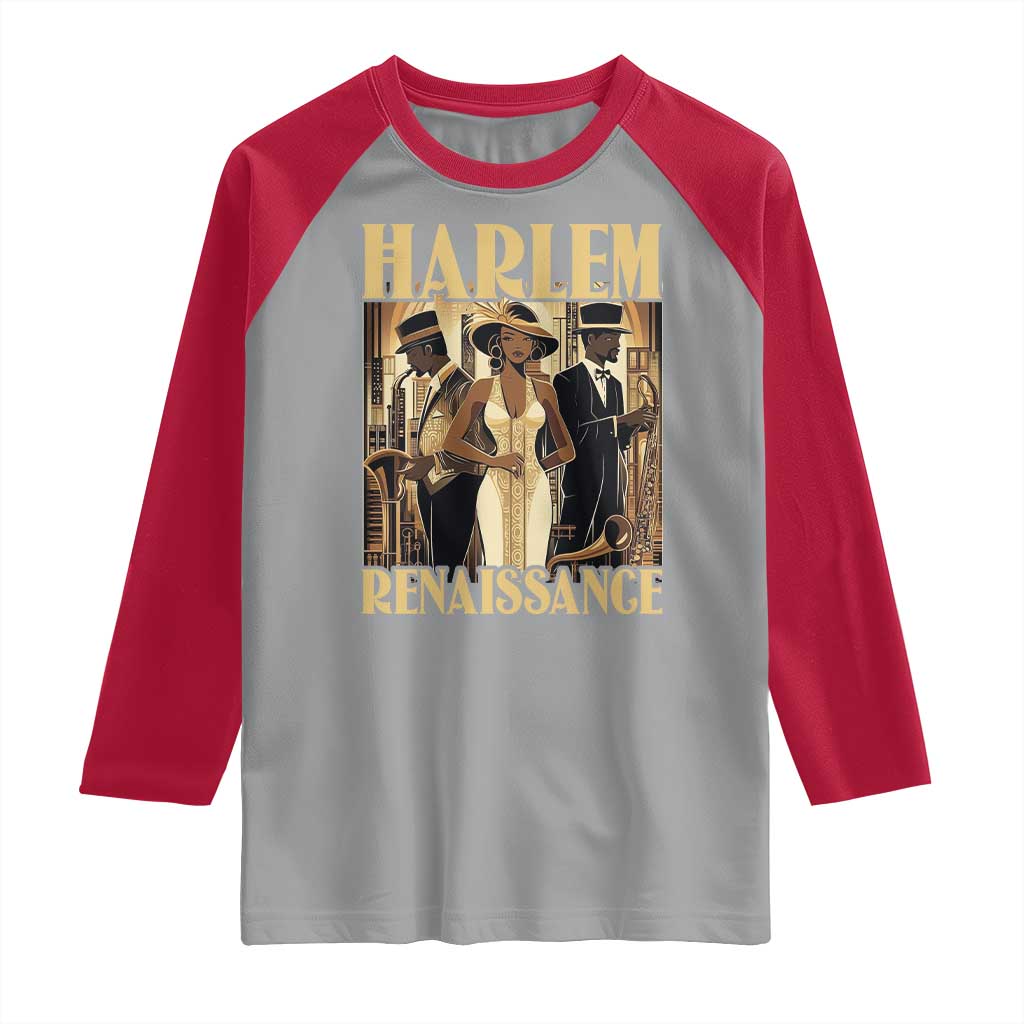 Harlem Renaissance Raglan Shirt 1920s Black History Month
