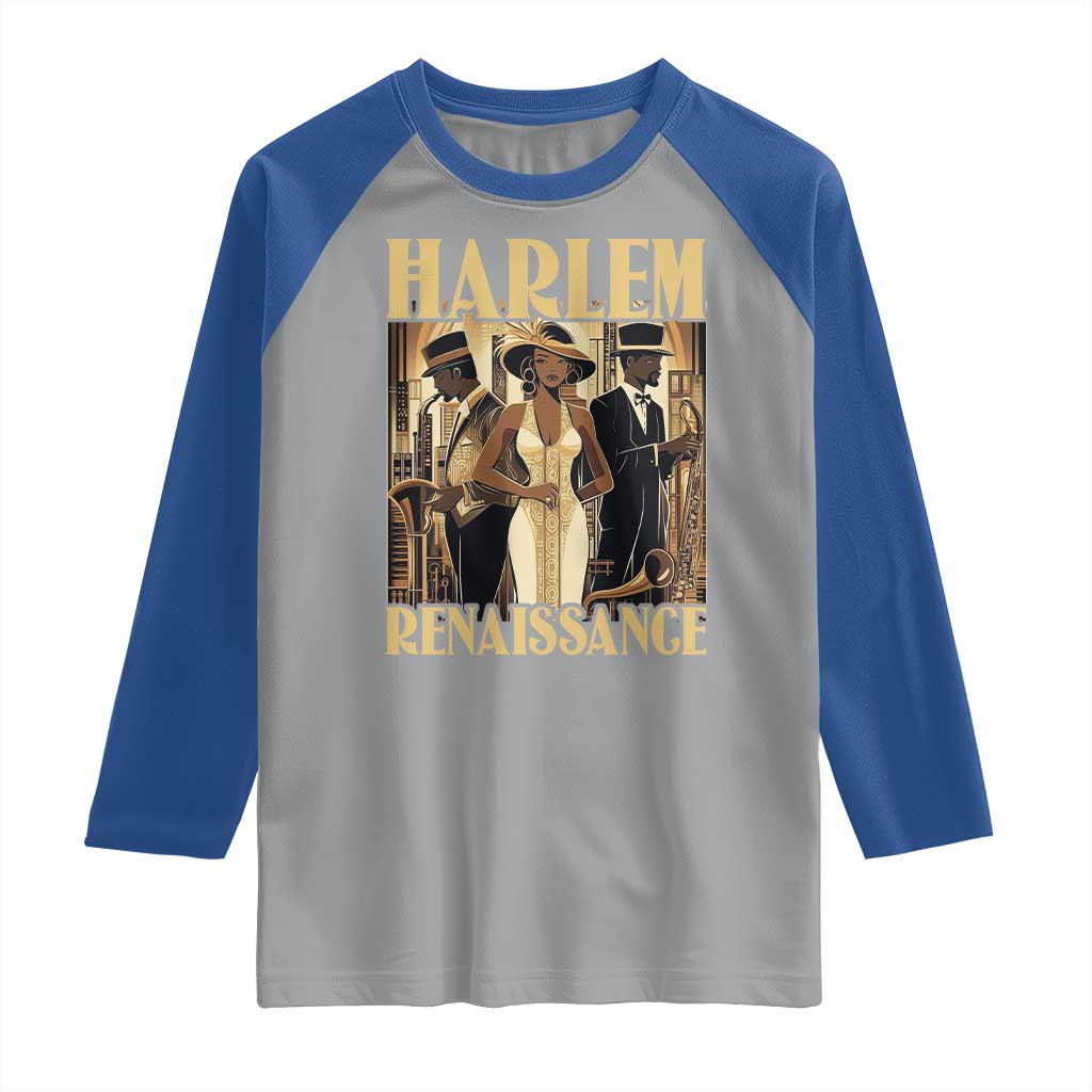 Harlem Renaissance Raglan Shirt 1920s Black History Month