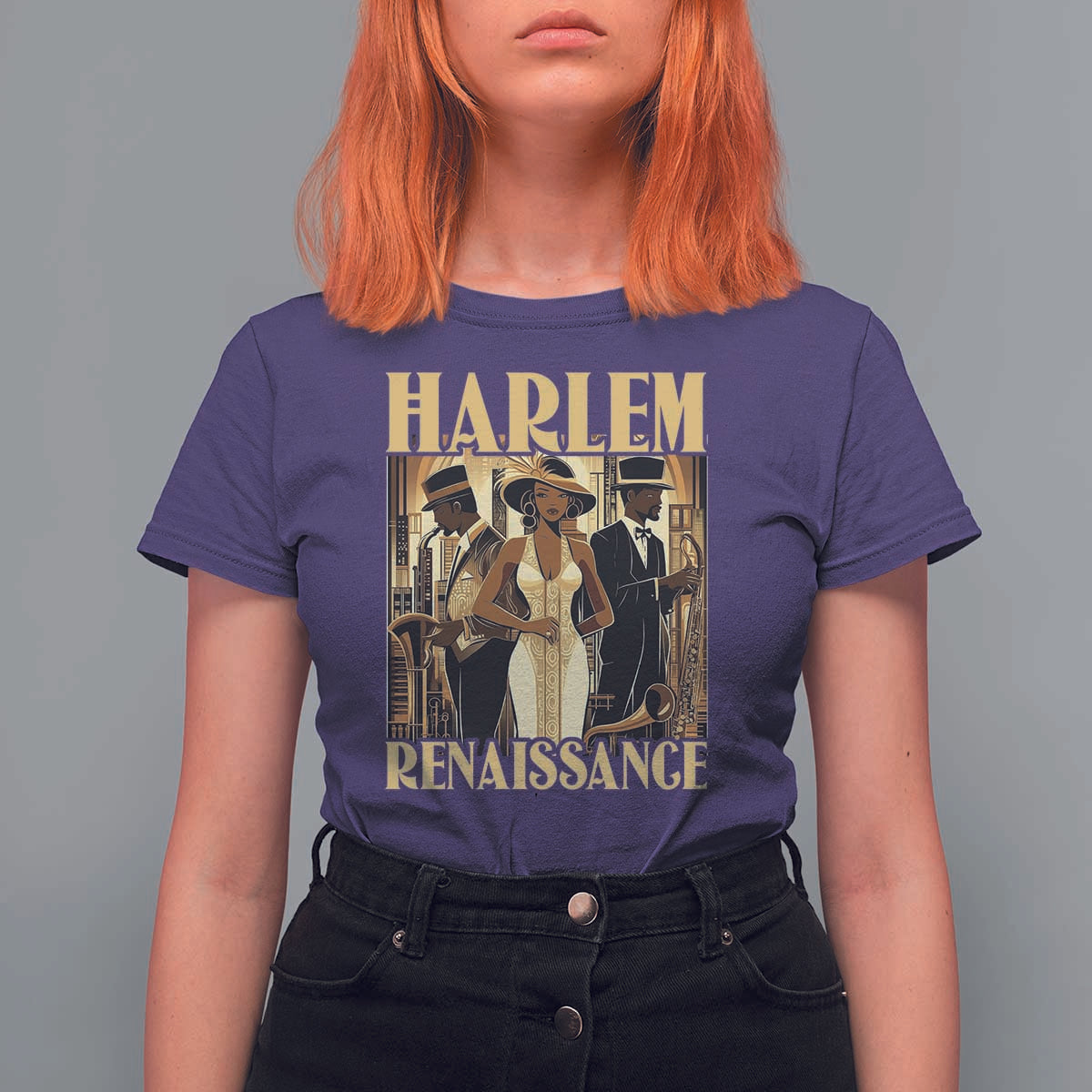 Harlem Renaissance T Shirt For Women 1920s Black History Month