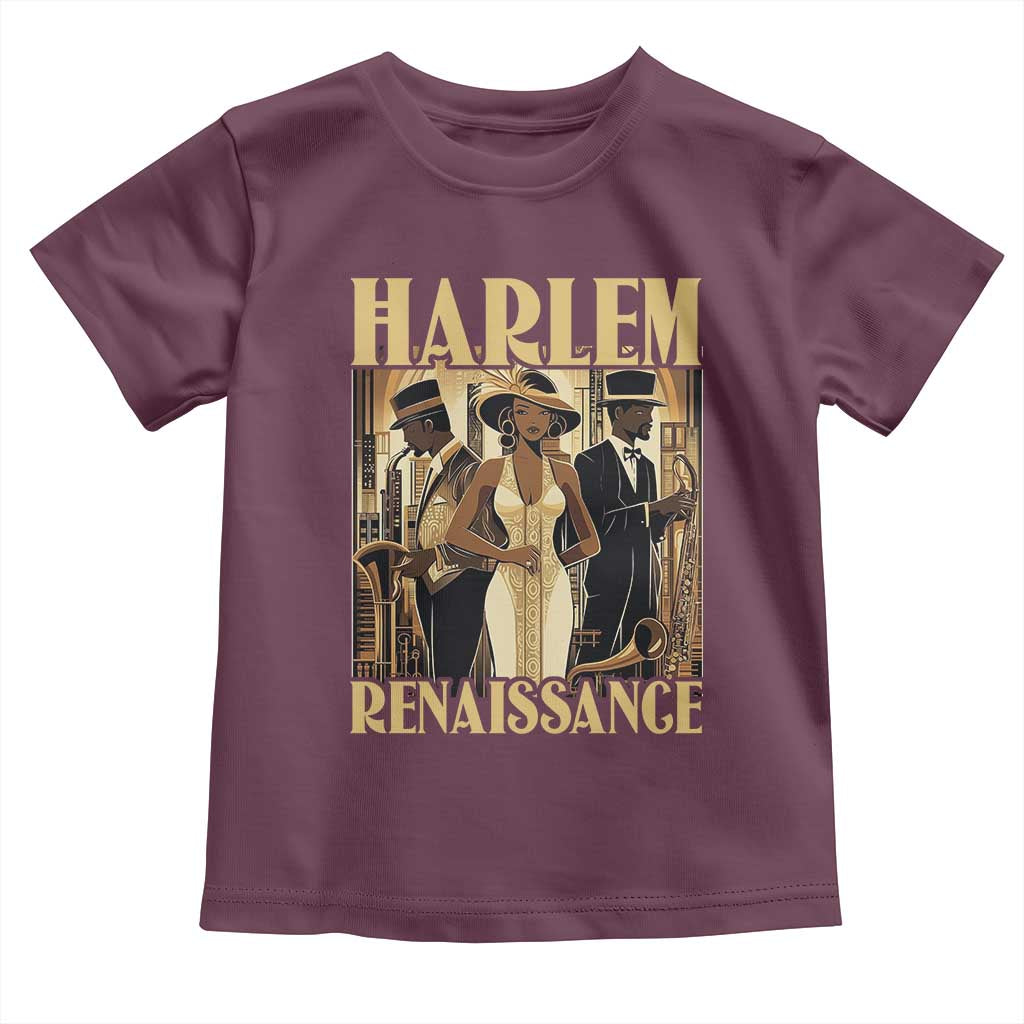 Harlem Renaissance Toddler T Shirt 1920s Black History Month