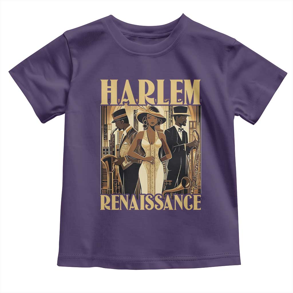 Harlem Renaissance Toddler T Shirt 1920s Black History Month