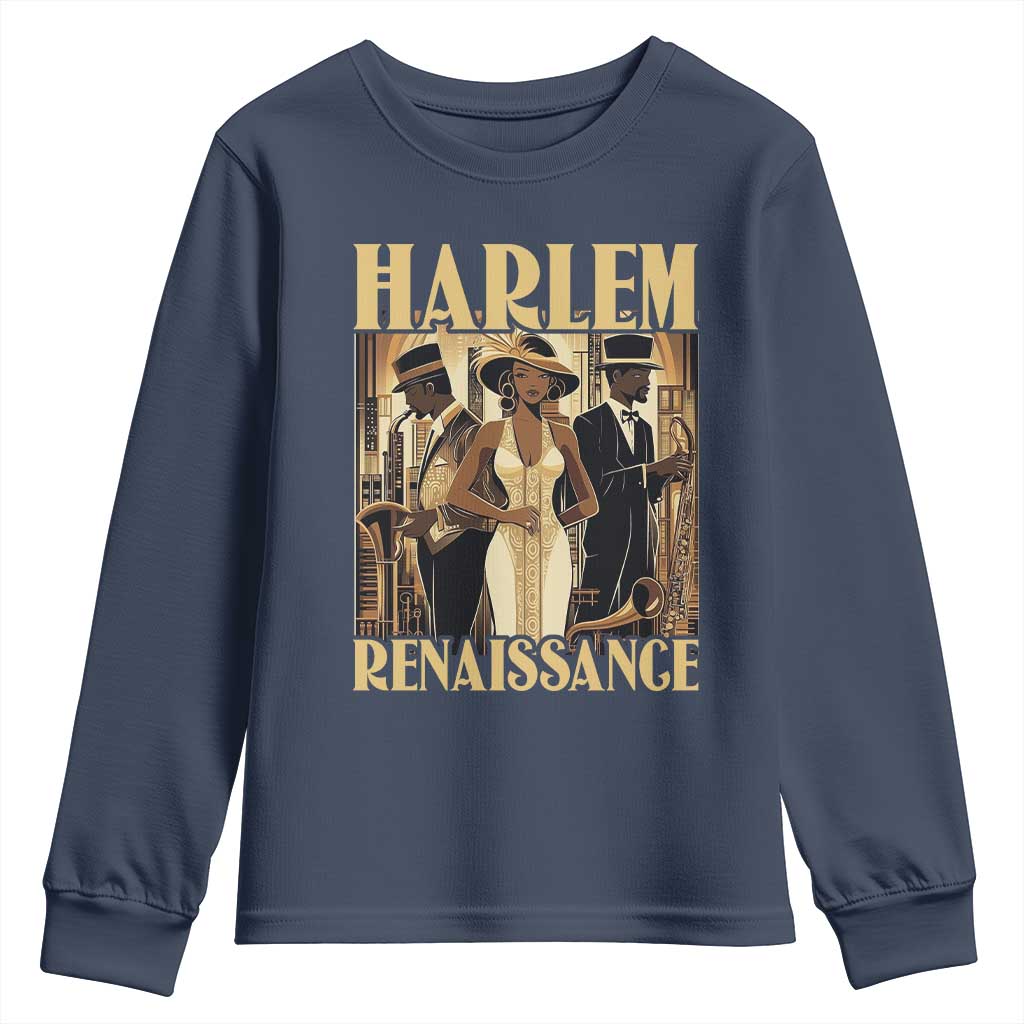 Harlem Renaissance Youth Sweatshirt 1920s Black History Month