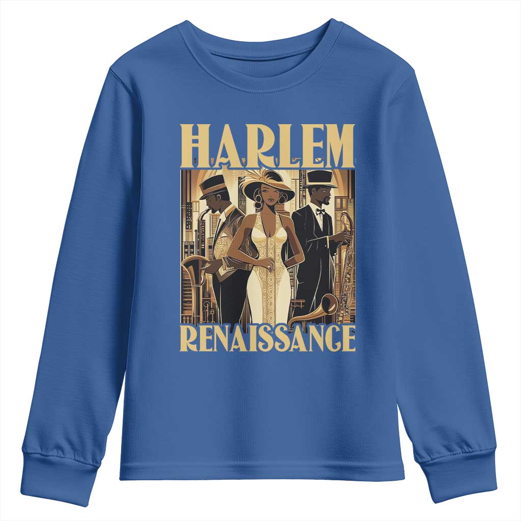 Harlem Renaissance Youth Sweatshirt 1920s Black History Month