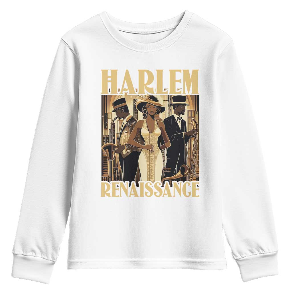 Harlem Renaissance Youth Sweatshirt 1920s Black History Month