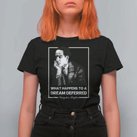 Langston Hughes T Shirt For Women A Dream Deferred Harlem Renaissance Black History