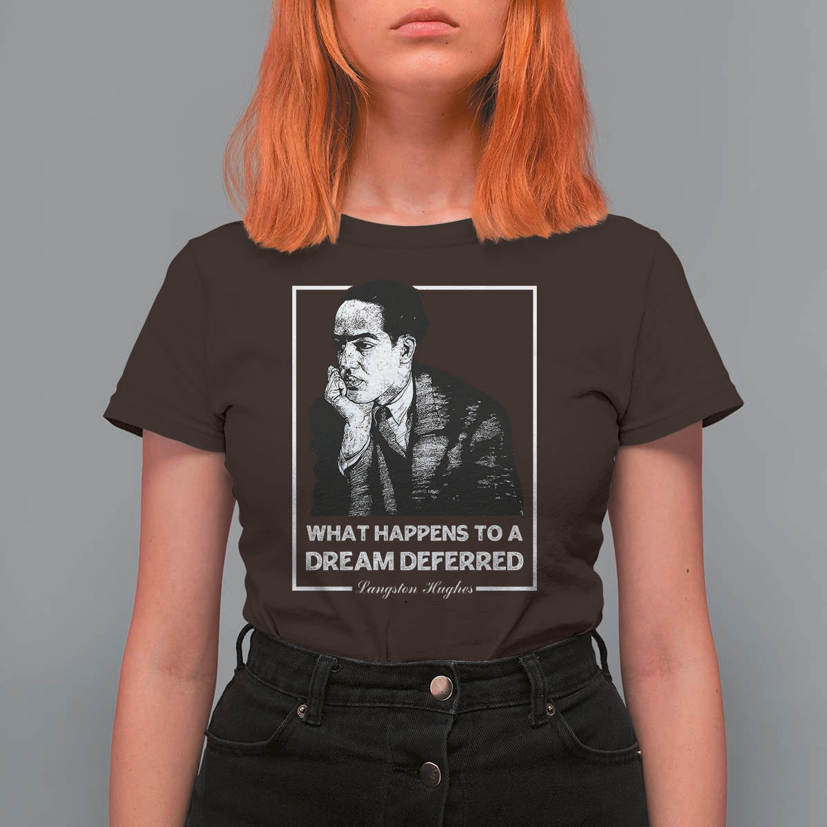 Langston Hughes T Shirt For Women A Dream Deferred Harlem Renaissance Black History