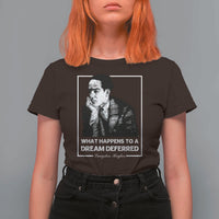 Langston Hughes T Shirt For Women A Dream Deferred Harlem Renaissance Black History