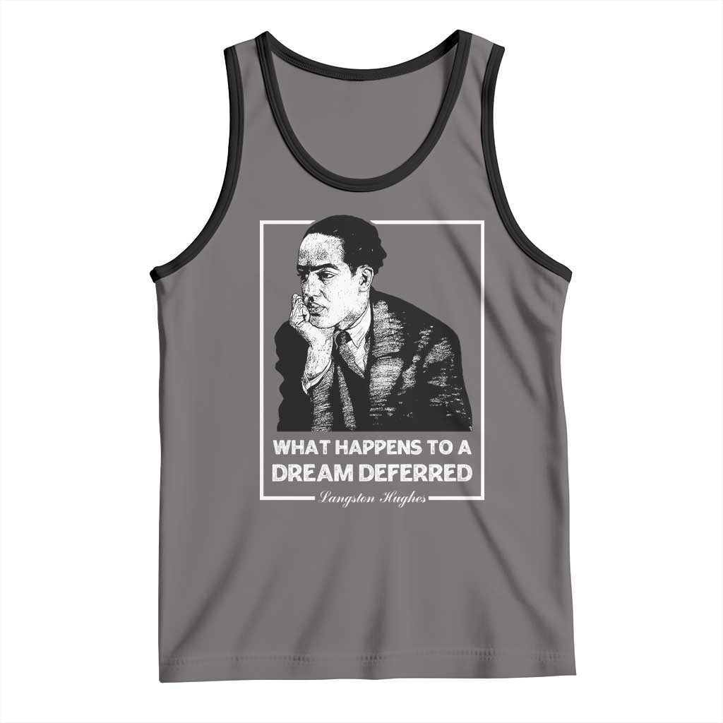 Langston Hughes Tank Top A Dream Deferred Harlem Renaissance Black History