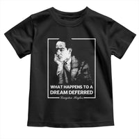 Langston Hughes Toddler T Shirt A Dream Deferred Harlem Renaissance Black History
