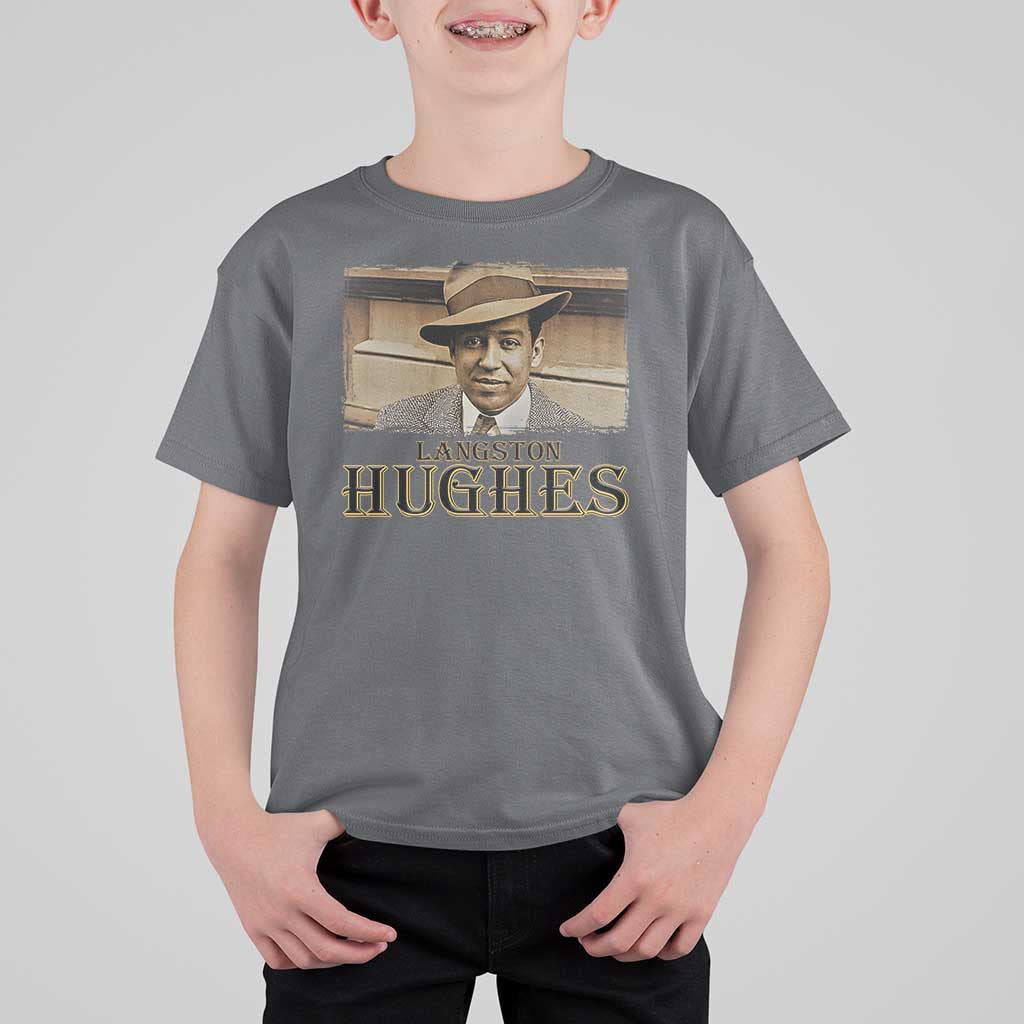 Langston Hughes T Shirt For Kid Harlem Renaissance Black History