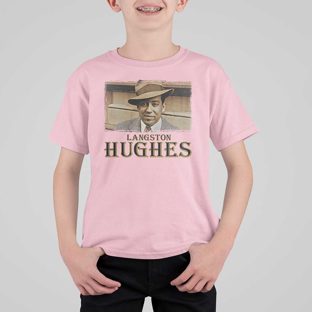 Langston Hughes T Shirt For Kid Harlem Renaissance Black History