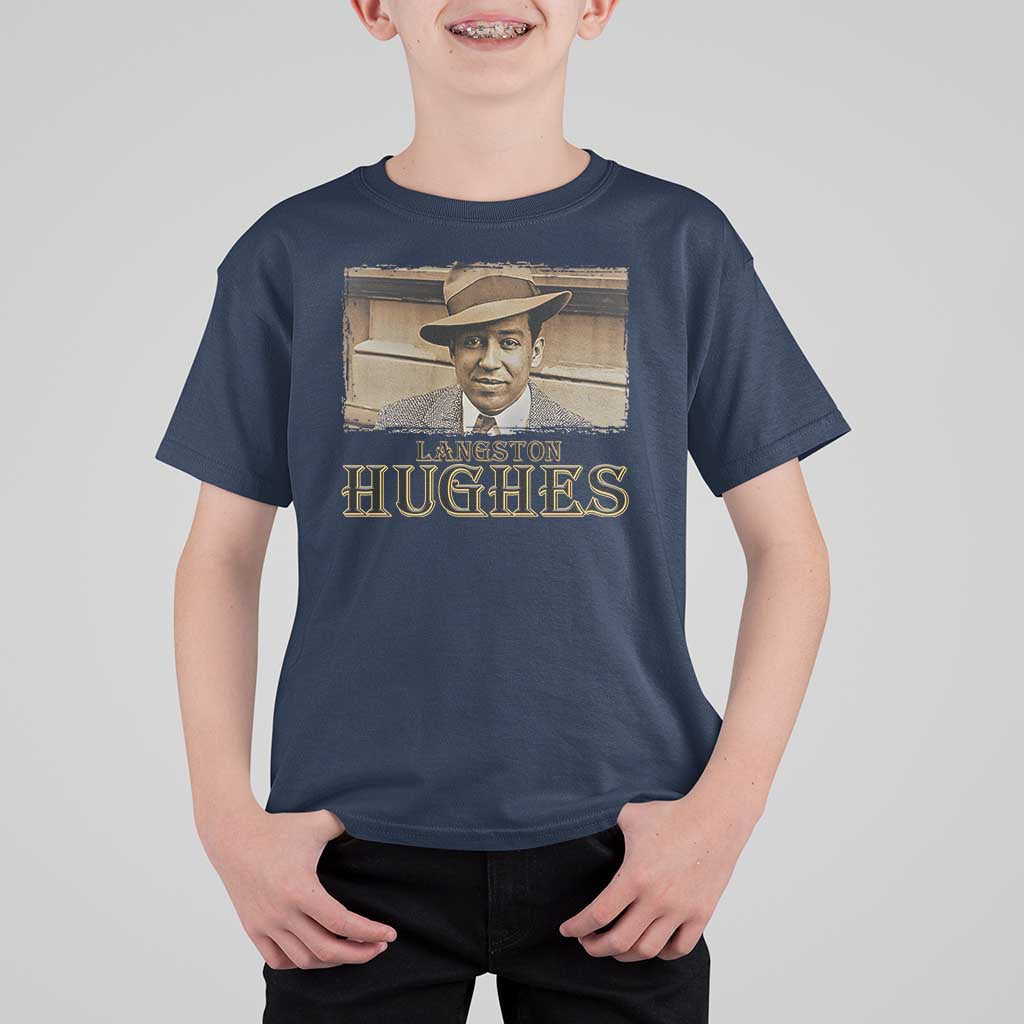 Langston Hughes T Shirt For Kid Harlem Renaissance Black History