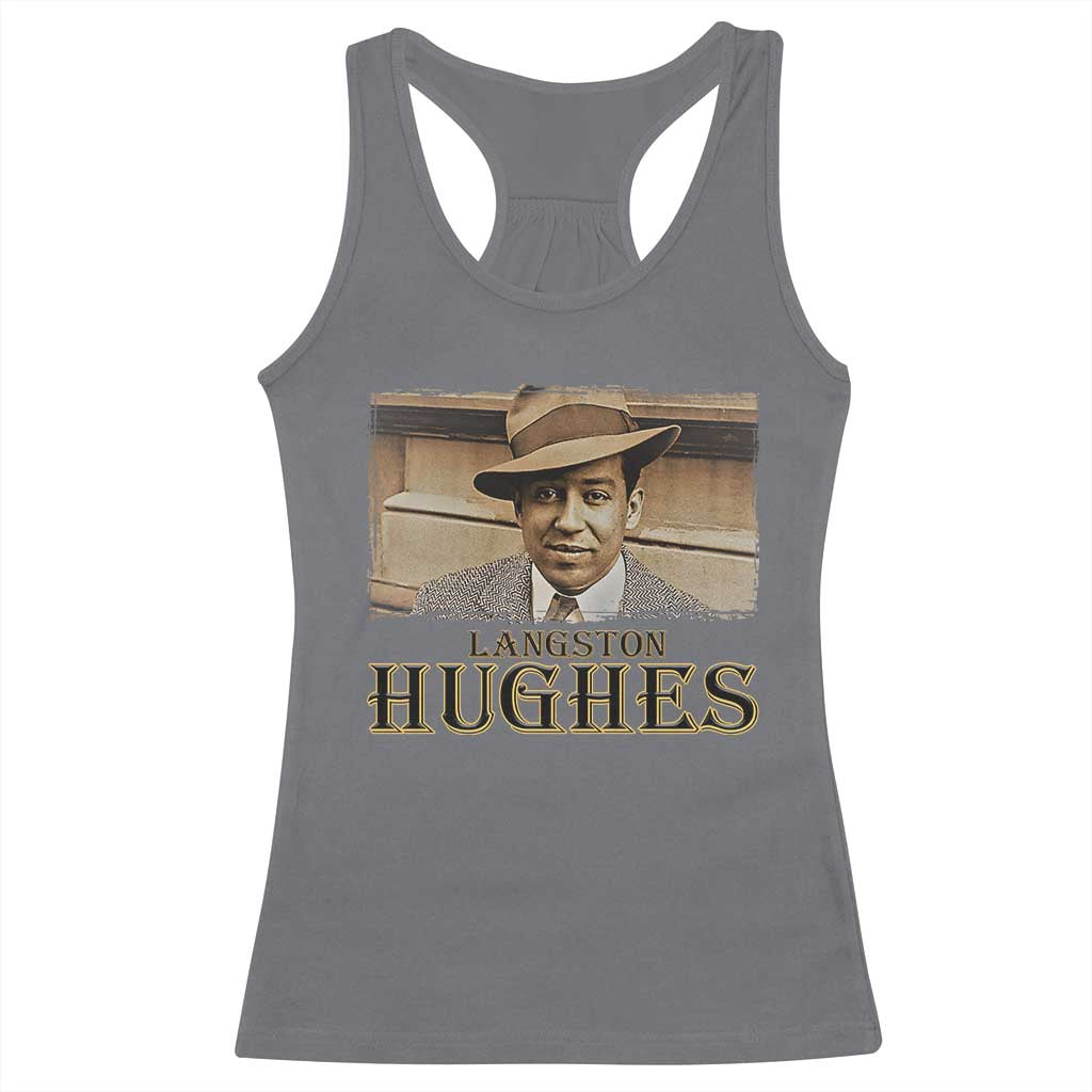 Langston Hughes Racerback Tank Top Harlem Renaissance Black History