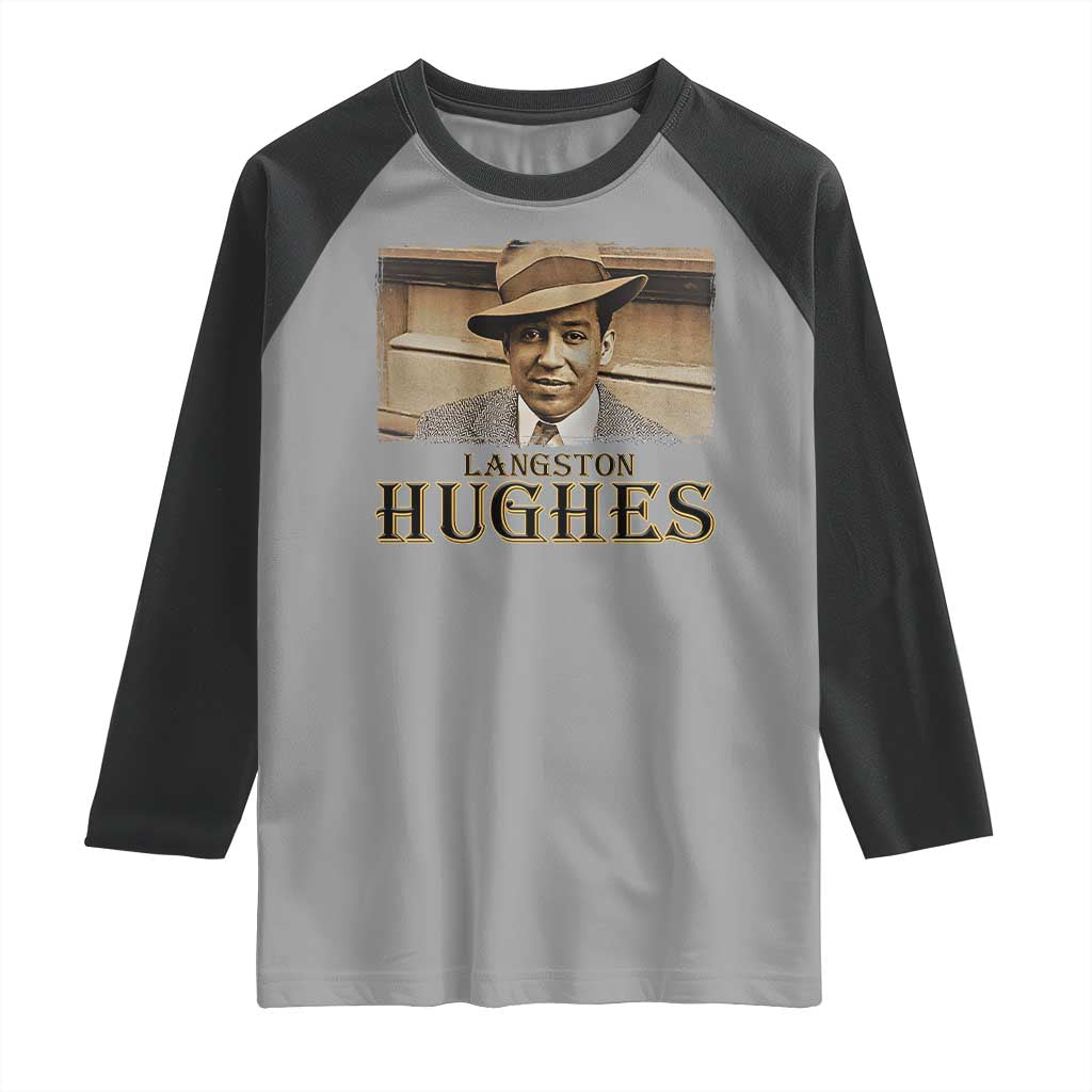 Langston Hughes Raglan Shirt Harlem Renaissance Black History