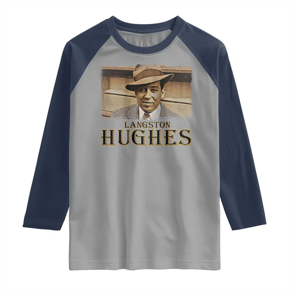 Langston Hughes Raglan Shirt Harlem Renaissance Black History