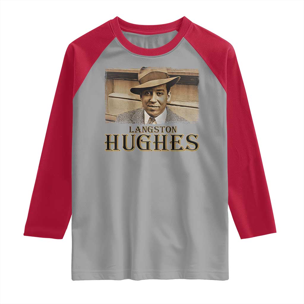 Langston Hughes Raglan Shirt Harlem Renaissance Black History