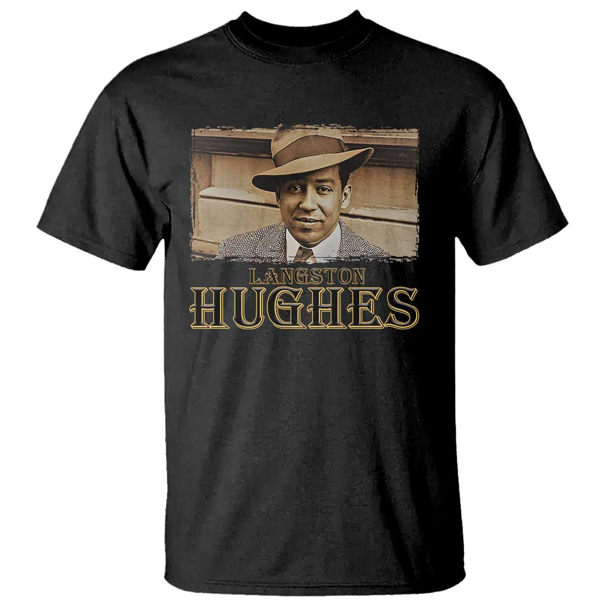 Langston Hughes T Shirt Harlem Renaissance Black History