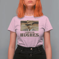 Langston Hughes T Shirt For Women Harlem Renaissance Black History