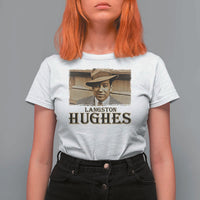 Langston Hughes T Shirt For Women Harlem Renaissance Black History
