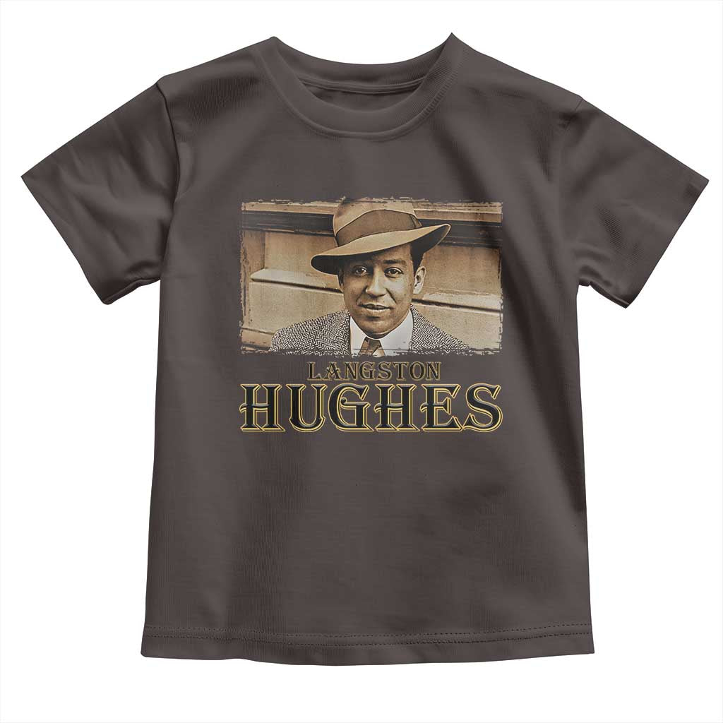 Langston Hughes Toddler T Shirt Harlem Renaissance Black History